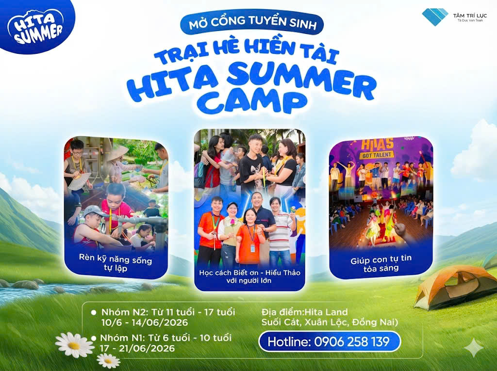 Trại hè hiền tài 2026 - Tâm Trí Lực