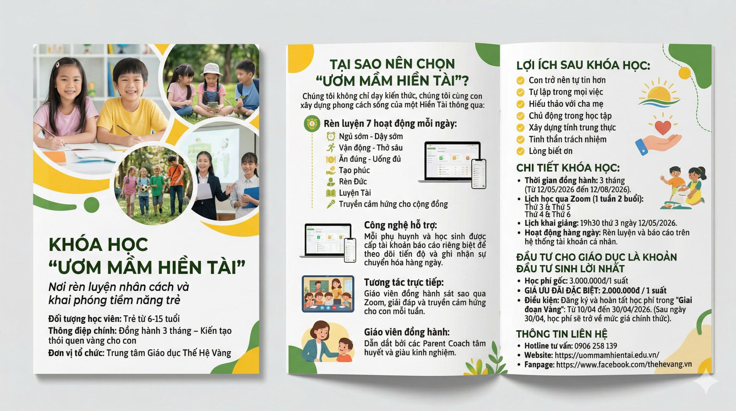 Ươm Mầm Hiền Tài - Thế Hệ Vàng